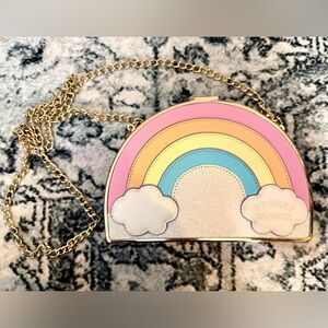 Stoney Clover Lane x Target Rainbow Crossbody Bag/Clutch Purse